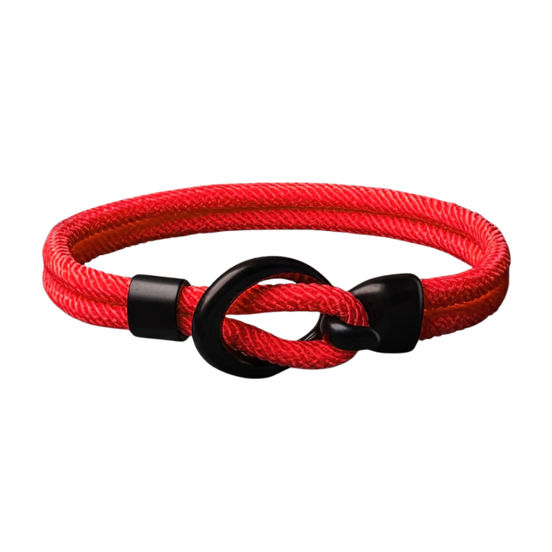 Men’s Rope Bracelet with Braided Design
