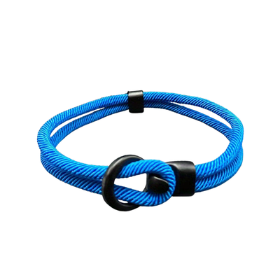 Men’s Rope Bracelet with Braided Design