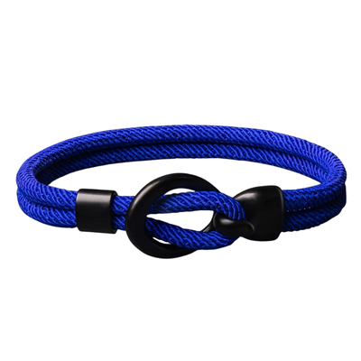 Men’s Rope Bracelet with Braided Design