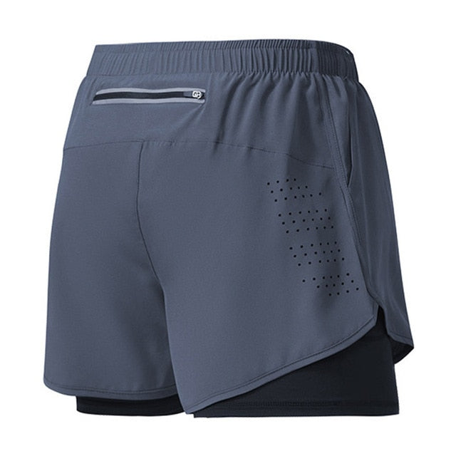 Men’s Running Shorts with Zipper Pocket