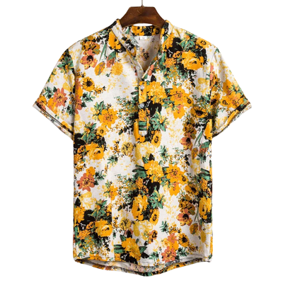 Men’s Shirt with Button Closure with Print
