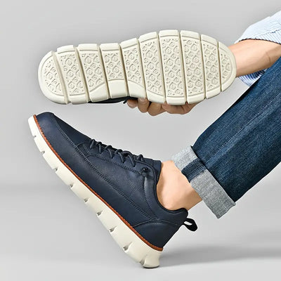 Men's Walking Shoes with Rubber Sole