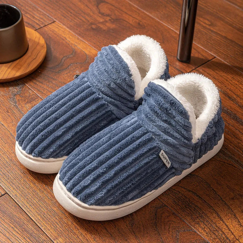 Mira - Women’s Cozy Slippers with Plush Lining & Non‑Slip Sole