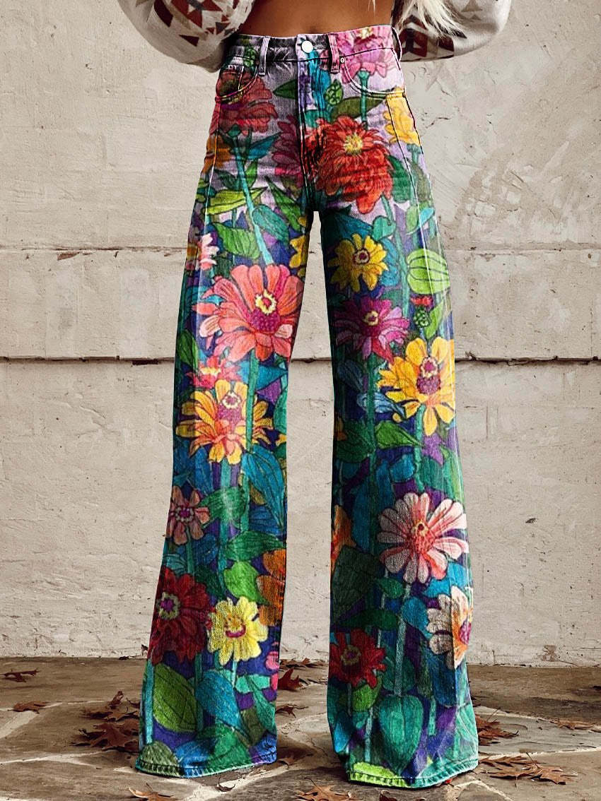 Nayeli - Casual Wide Leg Pants