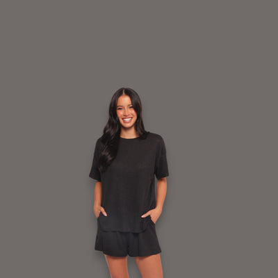 Camila - Women Knit Short Set
