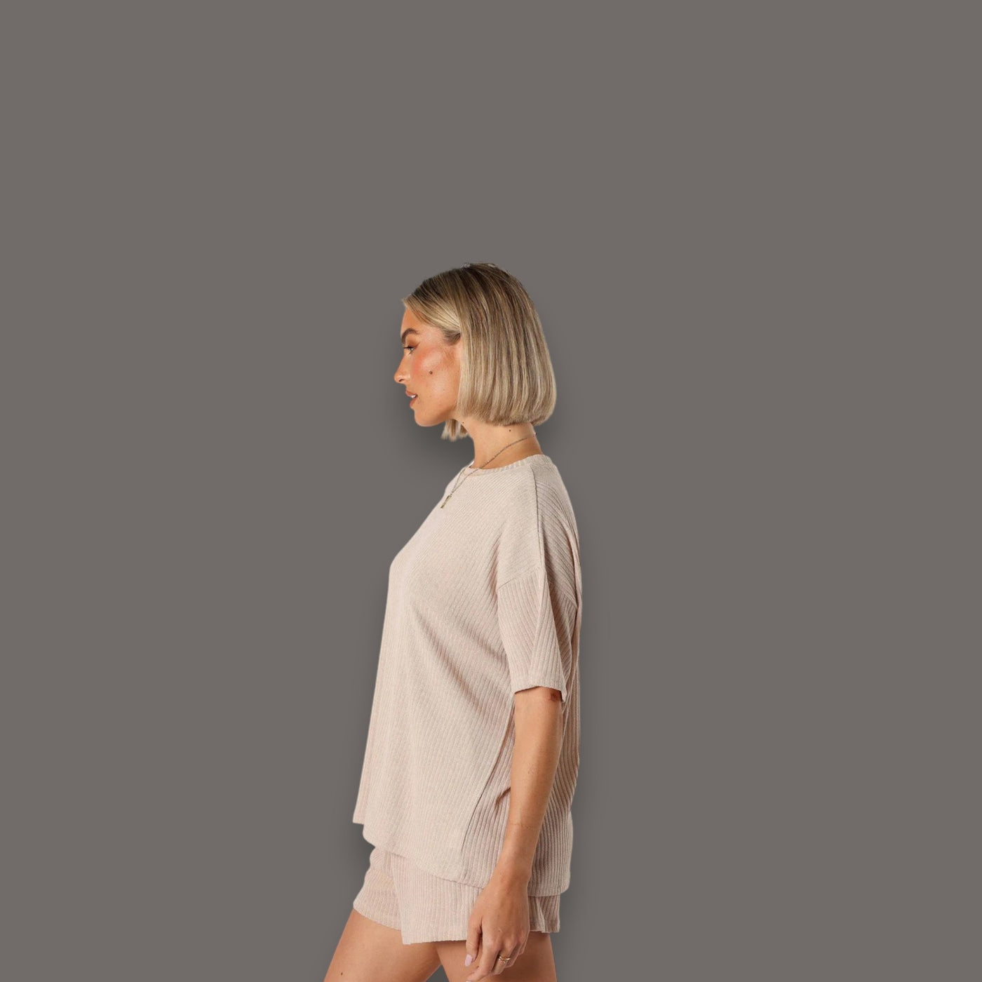 Camila - Women Knit Short Set