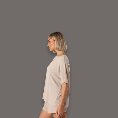 Camila - Women Knit Short Set
