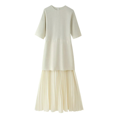 Naomi - Pleated Maxi Dress