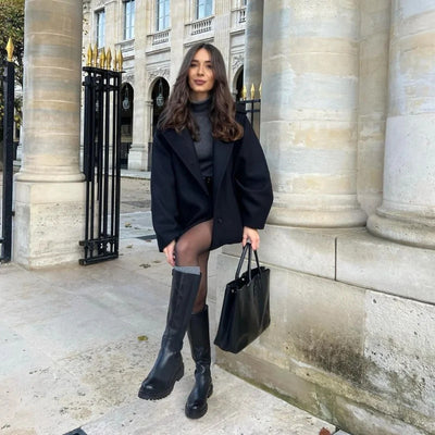 Isla  - Padded wool jacket