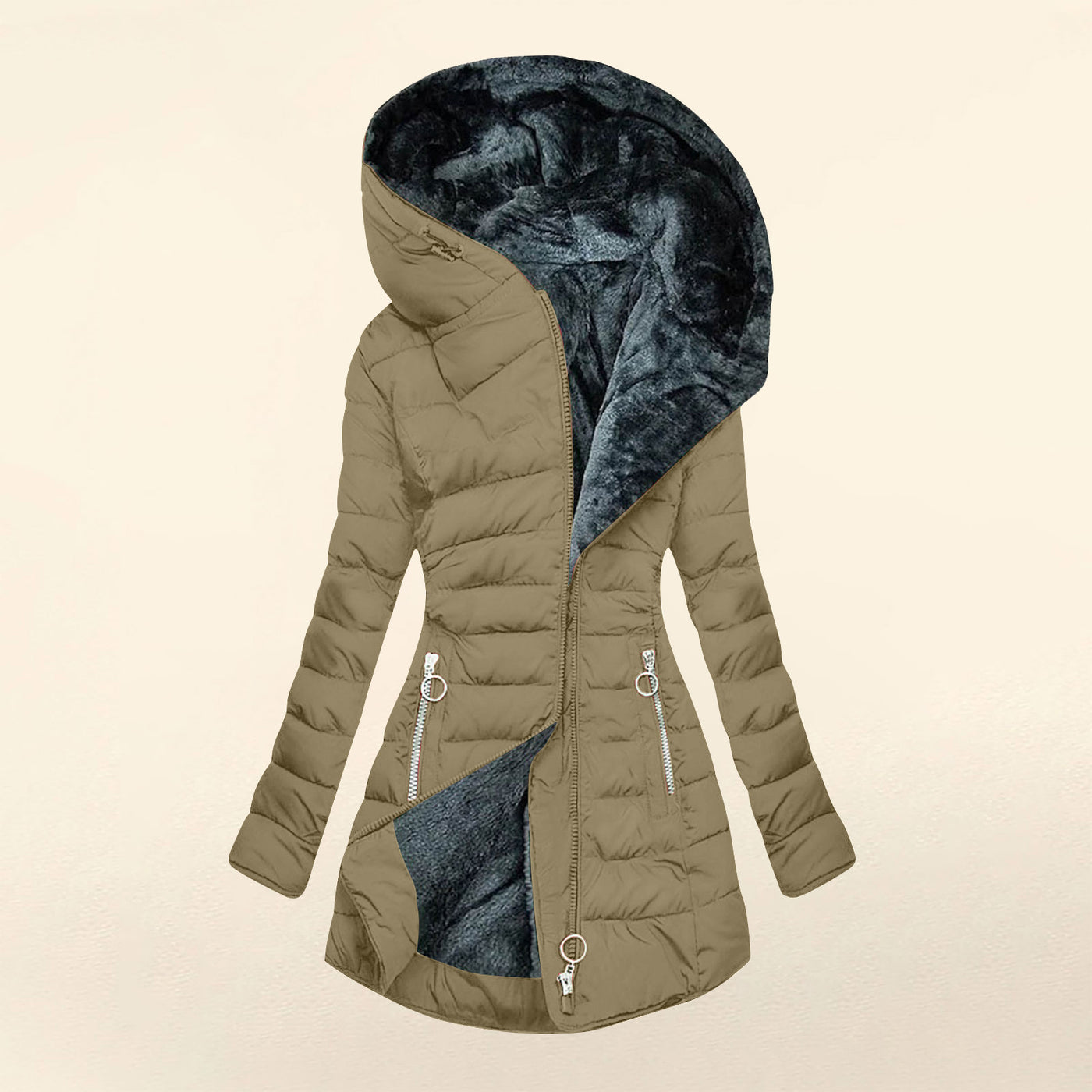 Alani - Women's Zipper Long Jacket