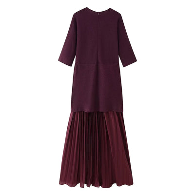 Naomi - Pleated Maxi Dress