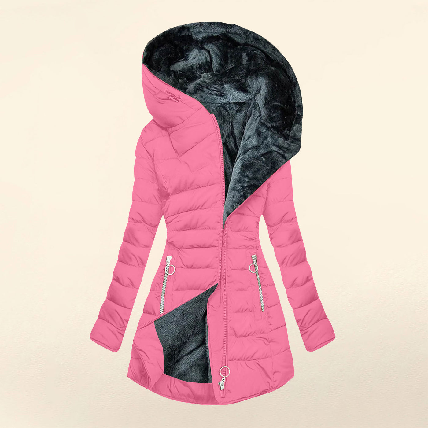 Alani - Women's Zipper Long Jacket