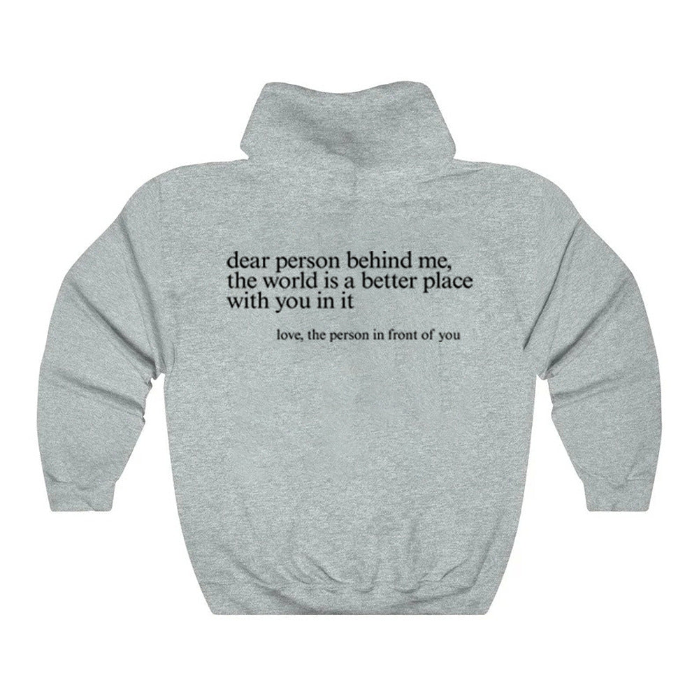Annie - European and American print round neck sweatshirt