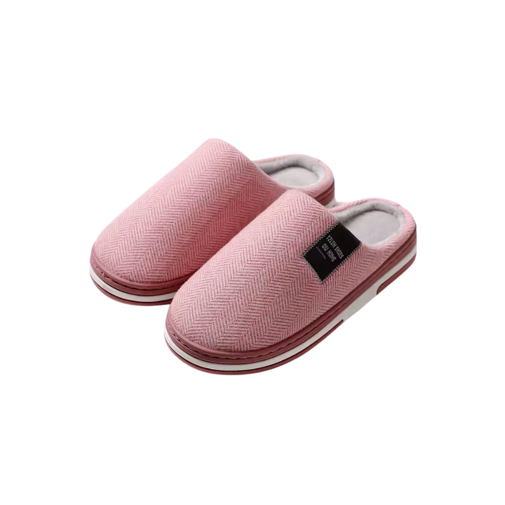 Women’s Herringbone Knit Indoor Slippers