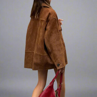 Layla - Women’s Suede Leather Jacket