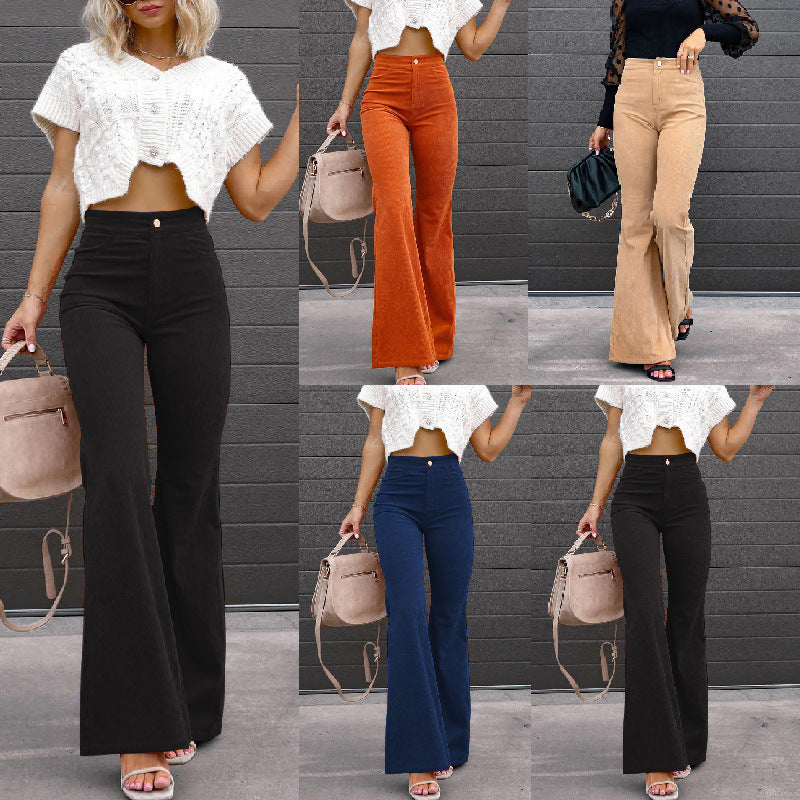 Saylor - High-Waisted Flared Pants