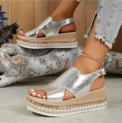 Diane - Lightweight Wedge Orthopedic Sandals