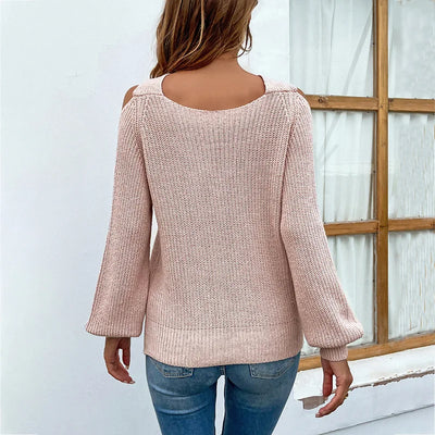 Sienna I Halter Knit Sweater I 2 Colours