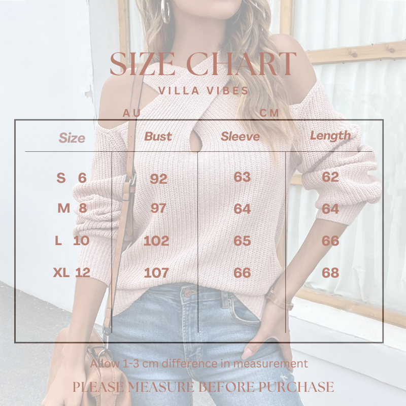 Sienna I Halter Knit Sweater I 2 Colours