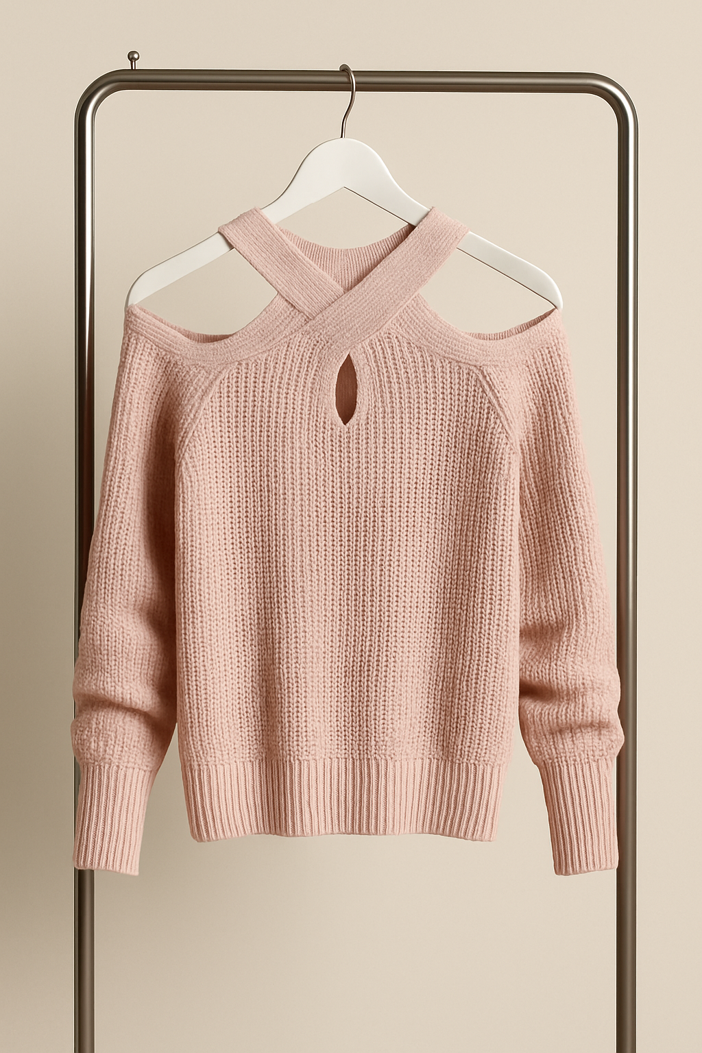 Sienna I Halter Knit Sweater I 2 Colours