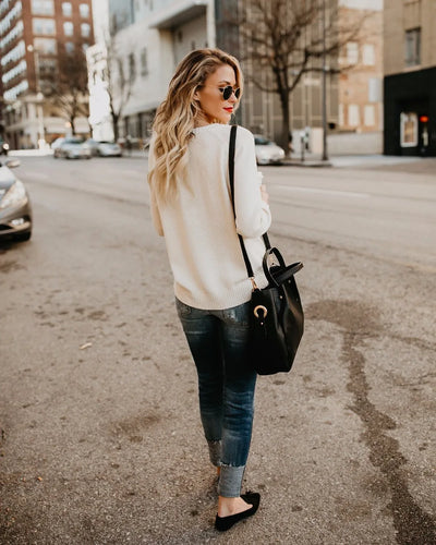 Valentina I Black Heart Pullover