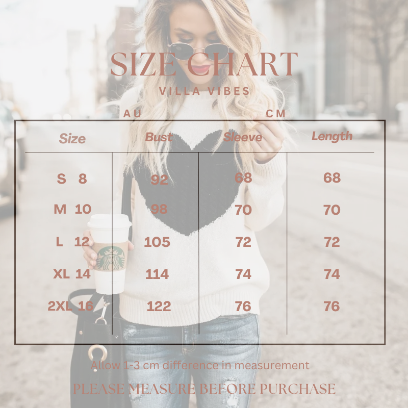 Valentina I Black Heart Pullover