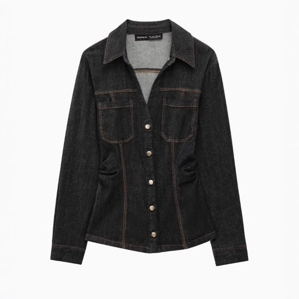 Violet - Women Denim Shirt & Pant