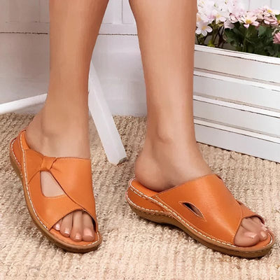 Women’s Open-Toe Slip-On Sandals
