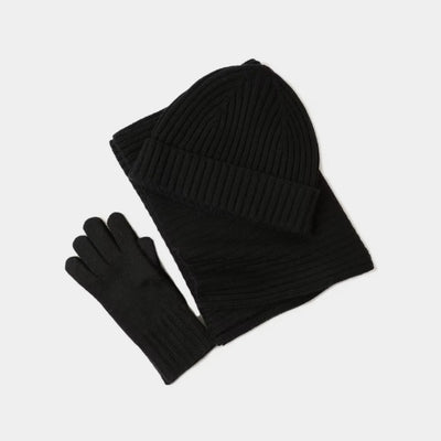 Women’s Winter Hat, Scarf, and Gloves Set