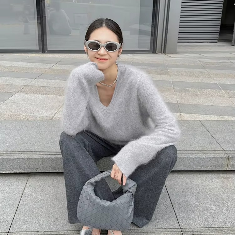 Women's Retro Knot Weave Small Shoulder Bag