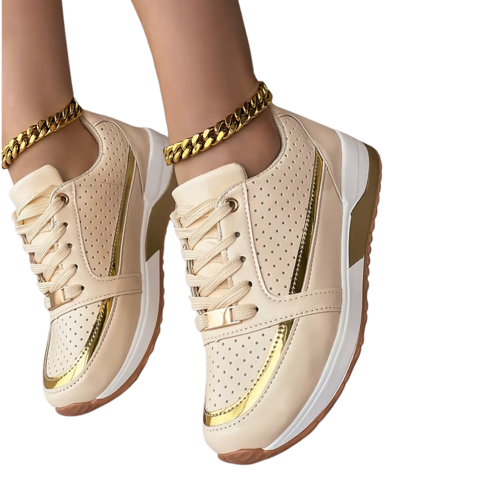 Women's Round Toe Lace-Up Flat Shoes