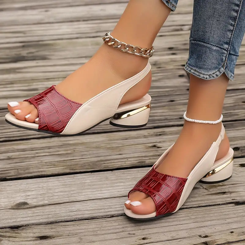 Women's Adjustable Fit Open-Toe Sandals