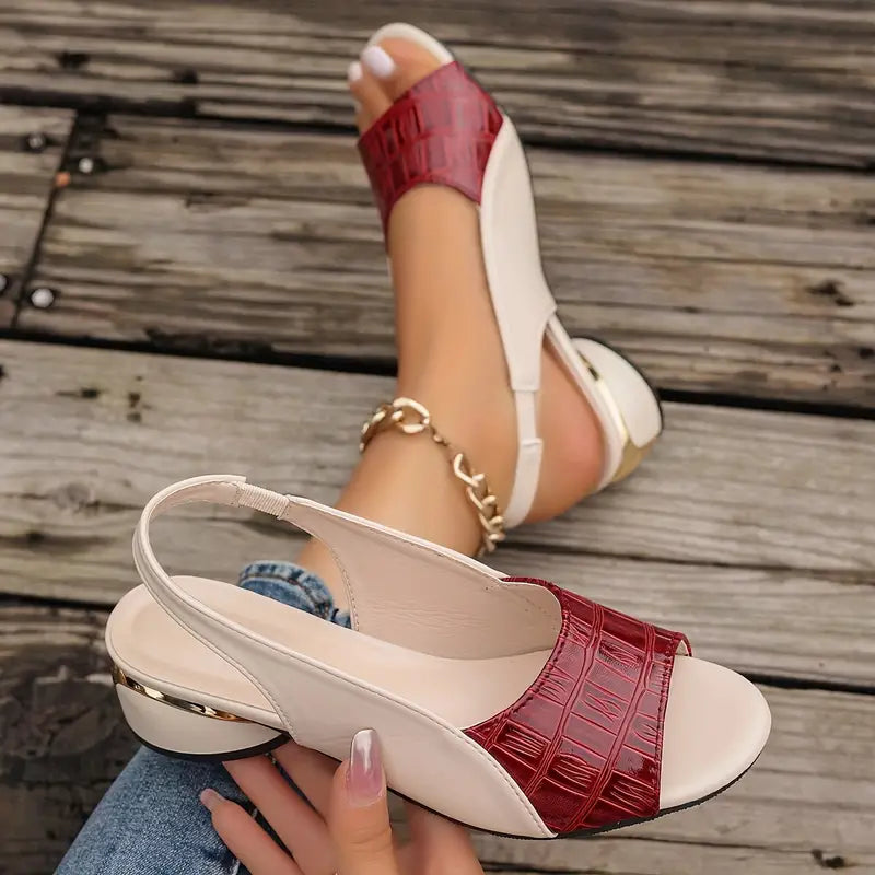 Women's Adjustable Fit Open-Toe Sandals