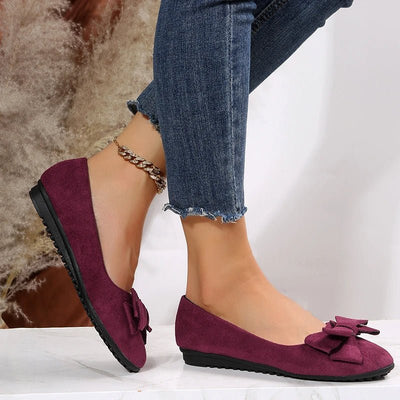 Women's Flat Shoes with Rounded Toe