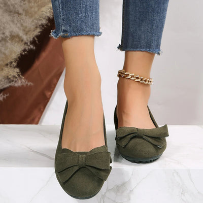 Women's Flat Shoes with Rounded Toe