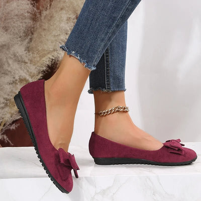 Women's Flat Shoes with Rounded Toe