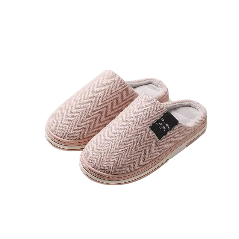 Women’s Herringbone Knit Indoor Slippers