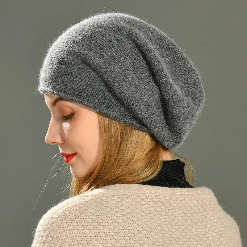 Women's Knitted Winter Beanie Hat