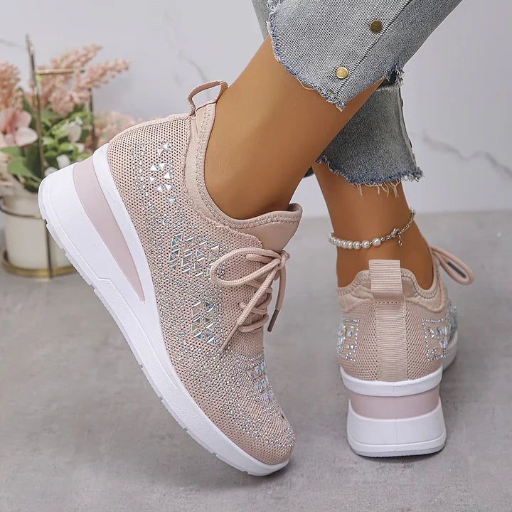 Women's Lace-Up Low-Top Sneakers
