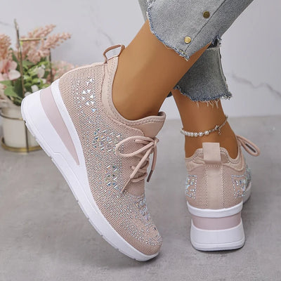 Women's Lace-Up Low-Top Sneakers
