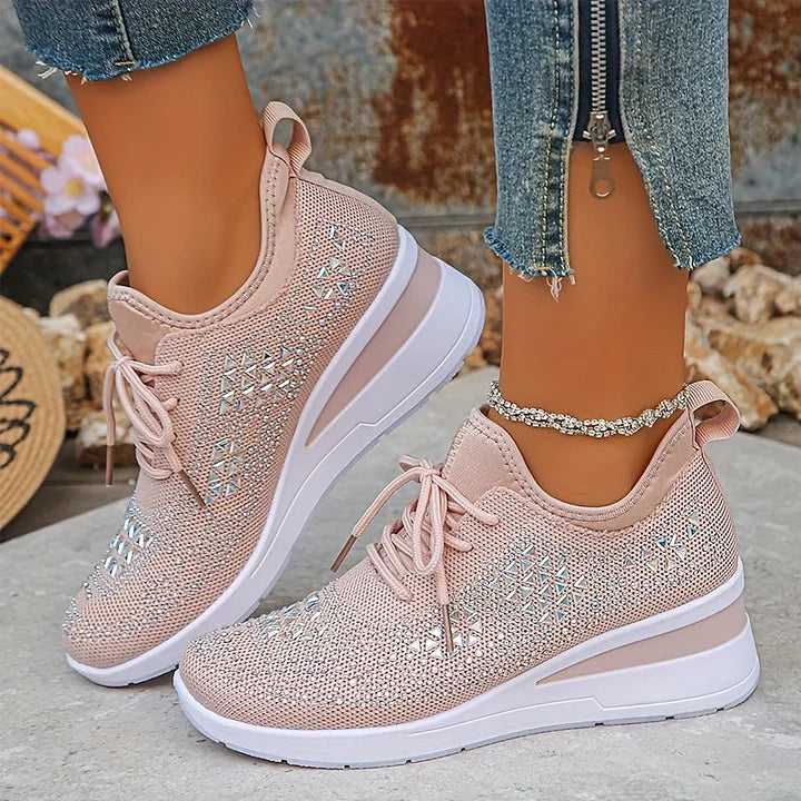 Women's Lace-Up Low-Top Sneakers