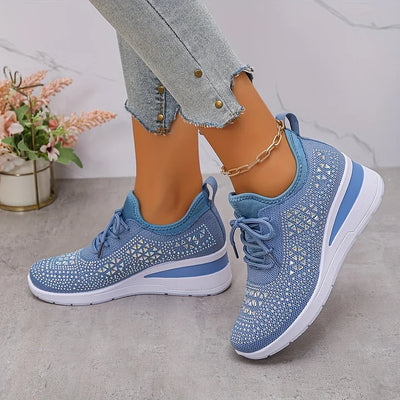 Women's Lace-Up Low-Top Sneakers