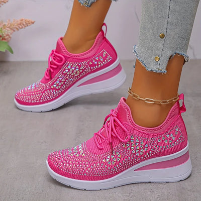 Women's Lace-Up Low-Top Sneakers