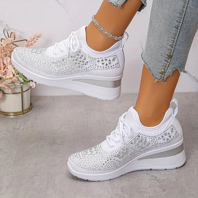 Women's Lace-Up Low-Top Sneakers
