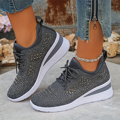 Women's Lace-Up Low-Top Sneakers