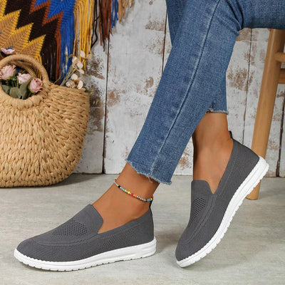 Women's Mesh Slip-On Walking Sneakers