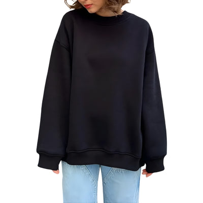 Women's Oversized Crew Neck Sweater