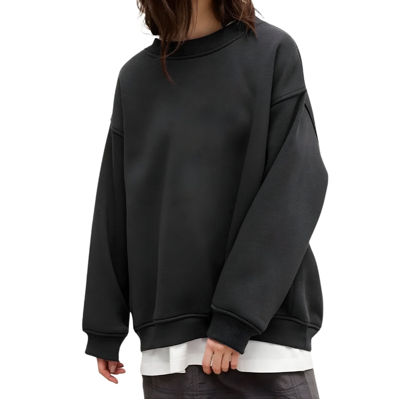 Women's Oversized Crew Neck Sweater