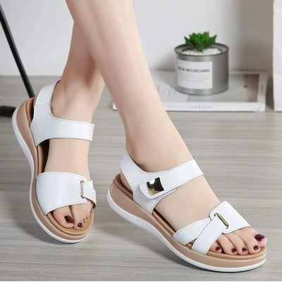 Women's Platform Sandals with Adjustable Straps