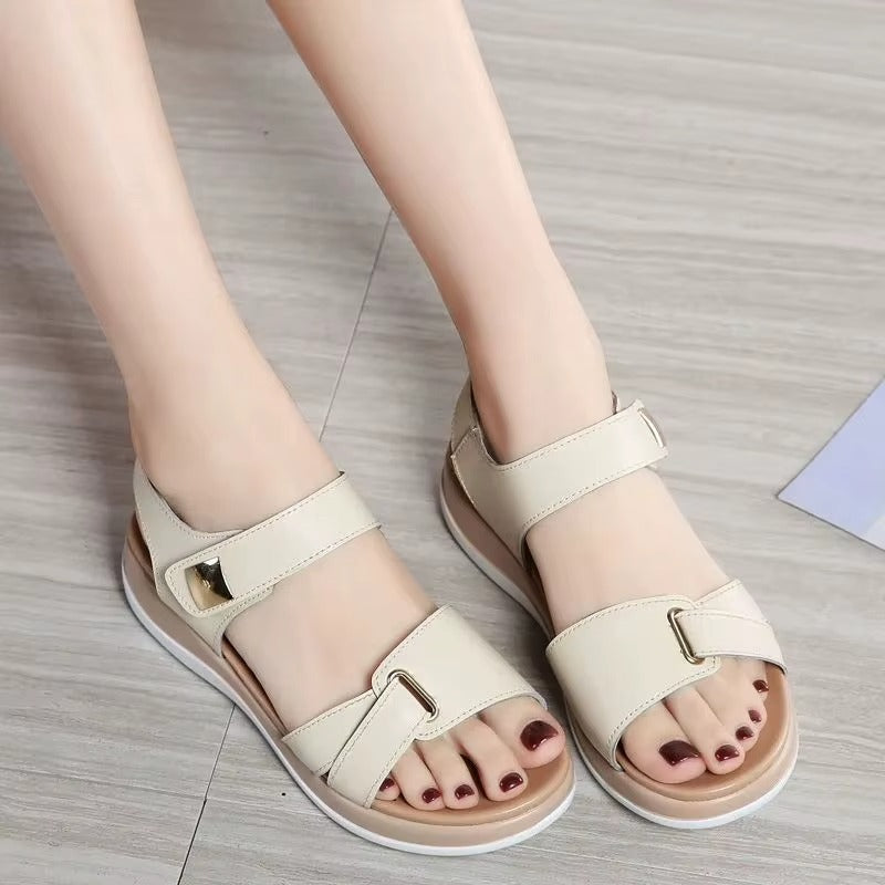 Women's Platform Sandals with Adjustable Straps